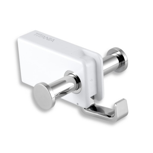 Novaservis Yacore dvojháček bílá/chrom 65556.4 Novaservis