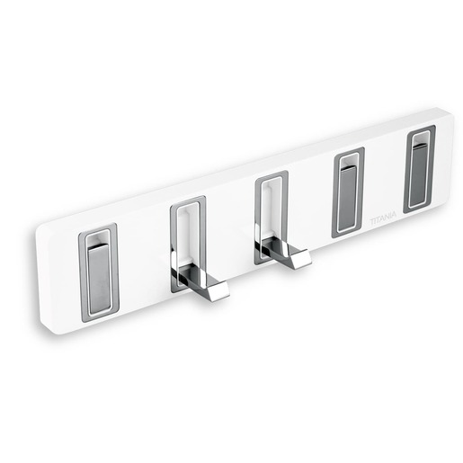 Novaservis Yacore háček bílá/chrom 65543.4 Novaservis