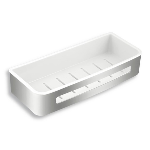 Novaservis Yacore polička bílá/chrom 65568.4 Novaservis