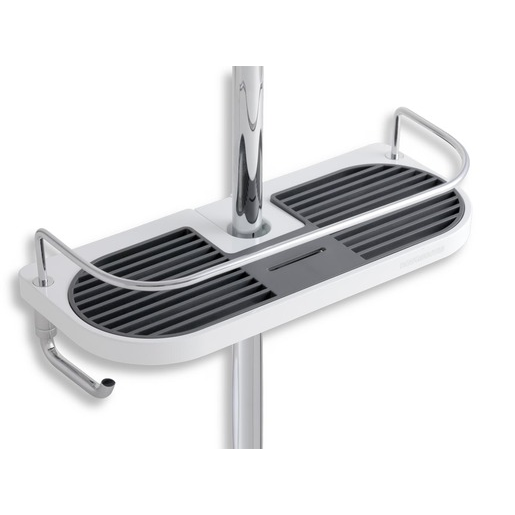 Novaservis Yacore polička bílá/chrom 65580.1 Novaservis