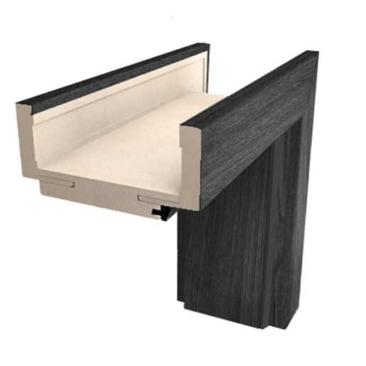 Obložková zárubeň Naturel 60 cm pro tloušťku stěny 12-14 cm levá O3JA60L210 Naturel