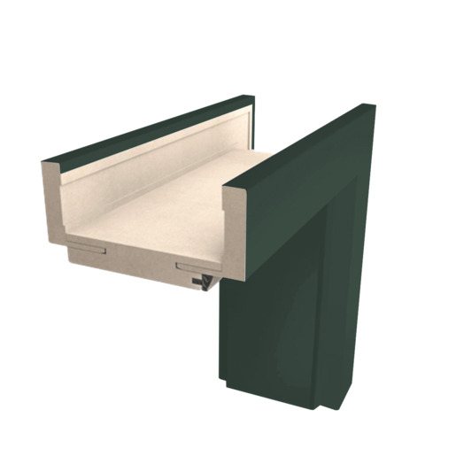 Obložková zárubeň Naturel Estra 70 cm pro tloušťku stěny 30-32 cm pravá O12OM70P Naturel