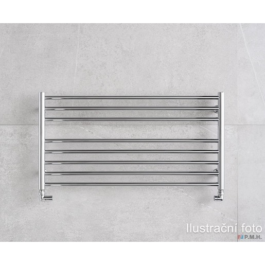 P.M.H. Sorano radiátor kombinovaný 48x121 cm metalická stříbrná SNXL1210480MS P.M.H.