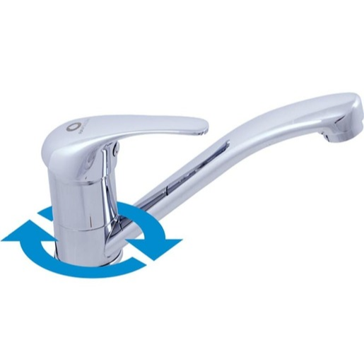 RAV SLEZÁK Sázava umyvadlová baterie s otočným ramínkem chrom SA015.0 RAV SLEZÁK