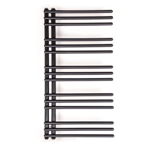 Radiátor kombinovaný SAT HTO 94x50 cm černá matná SATRAHTO500940BL SAT