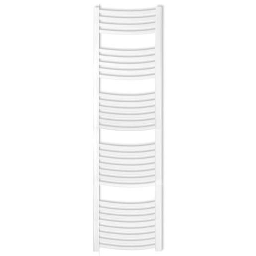 Radiátor oblý kombinovaný Novaservis 160x45 cm bílá 450/1600
