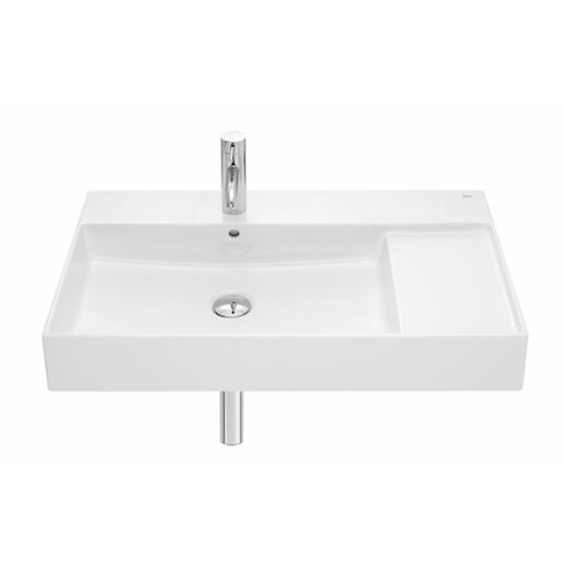 Roca Inspira umyvadlo 80x49 cm otvor pro baterii uprostřed A32752B000 Roca