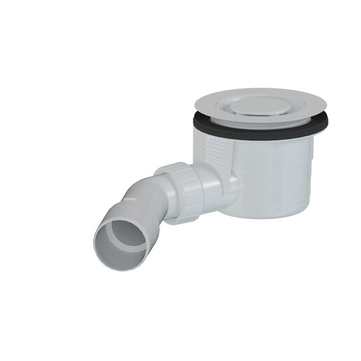 Vaničkový sifon designový MULTI 90 x 40/50mm bílá krytka E90KOB Multi