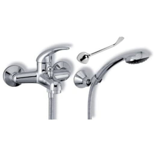 Vanová baterie Novaservis Metalia 55 se sprchovým setem 150 mm chrom 55020.0L Novaservis
