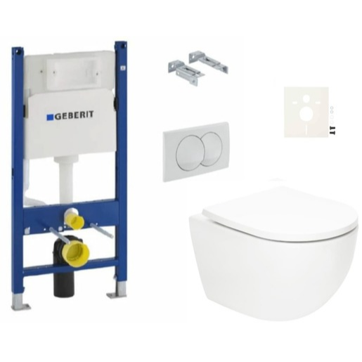 Závěsný wc set do lehkých stěn / předstěnová SAT Fusion SIKOGSTORFUD01