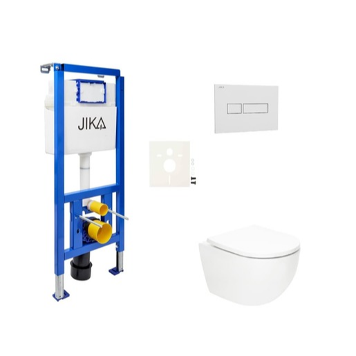 Závěsný wc set do lehkých stěn / předstěnová SAT Fusion SIKOJSTORFU1