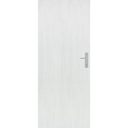 Bezpečnostní vchodové RC2 dveře Naturel Technické pravé 90 cm borovice bílá B2BB90P Naturel