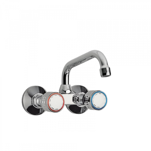 Dřezová baterie Tres s otočným ramínkem 100 mm chrom 123214 TRES