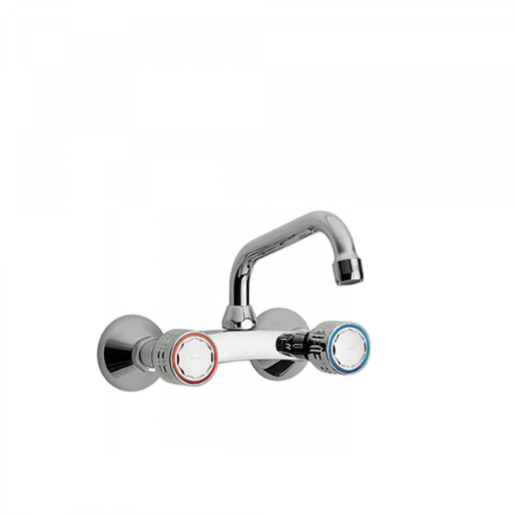 Dřezová baterie Tres s otočným ramínkem 150 mm chrom 123314 TRES