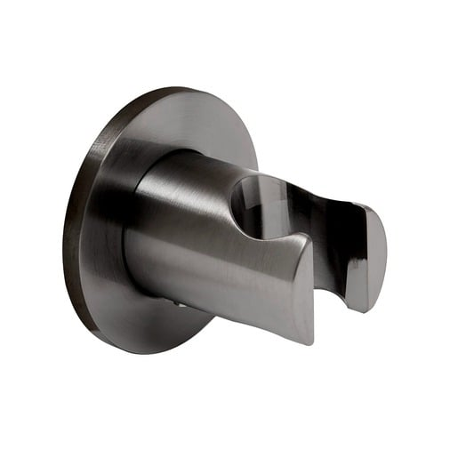 Držák sprchy SAT Aurum pevný broušený gun metal SATBAURDPBGM SAT