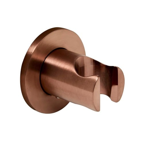 Držák sprchy SAT Aurum pevný broušený rose gold SATBAURDPBRG SAT