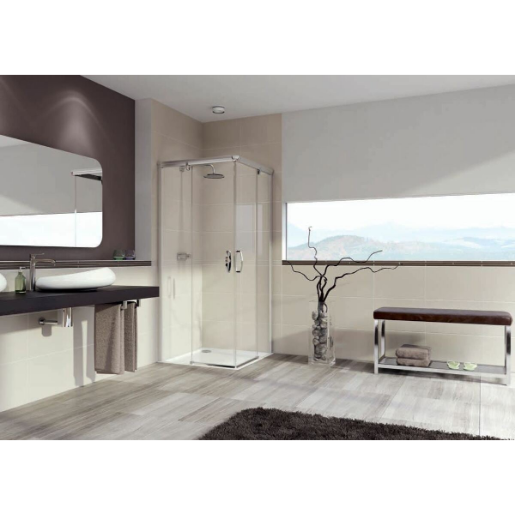 Hüppe Aura elegance sprchový kout čtverec 100x100 cm 401310.092.322 Hüppe