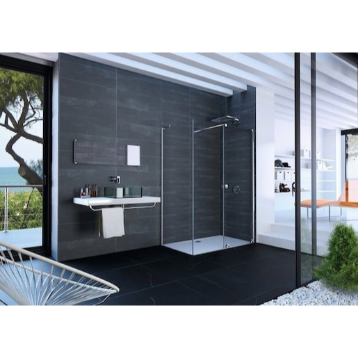 Hüppe Xtensa pure boční zástěna ke sprchovým dveřím 70 cm XT0305.069.322 Hüppe