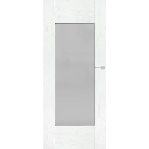 Interiérové dveře Naturel Aura levé 80 cm borovice bílá AURA4BB80L Naturel