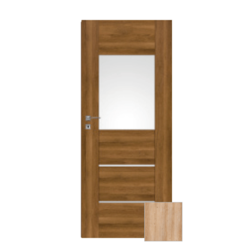Interiérové dveře Naturel Aura pravé 60 cm jilm AURA2J60P Naturel