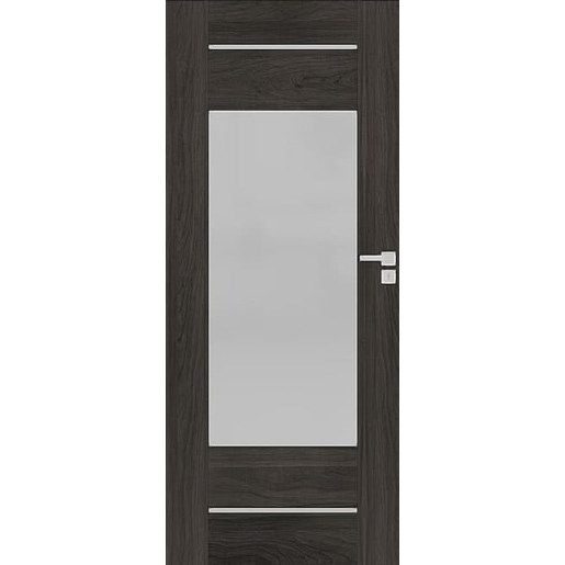 Interiérové dveře Naturel Perma levé 60 cm jilm antracit PERMA3JA60L Naturel