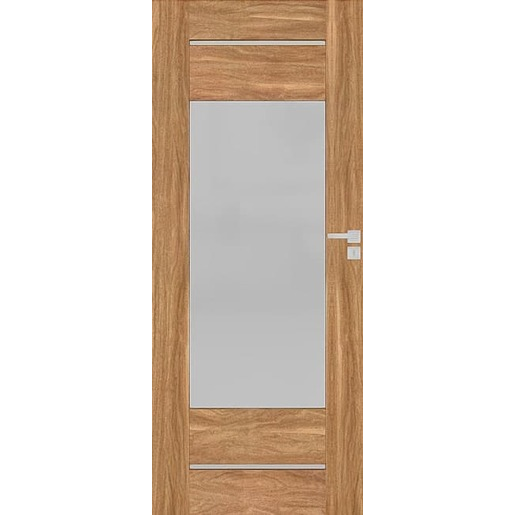 Interiérové dveře Naturel Perma pravé 60 cm ořech karamelový PERMA3OK60P Naturel
