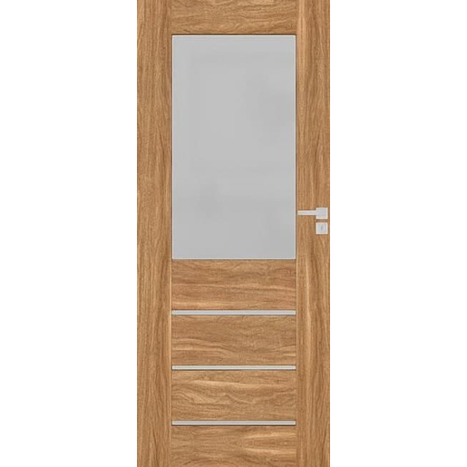 Interiérové dveře Naturel Perma pravé 90 cm ořech karamelový PERMA2OK90P Naturel