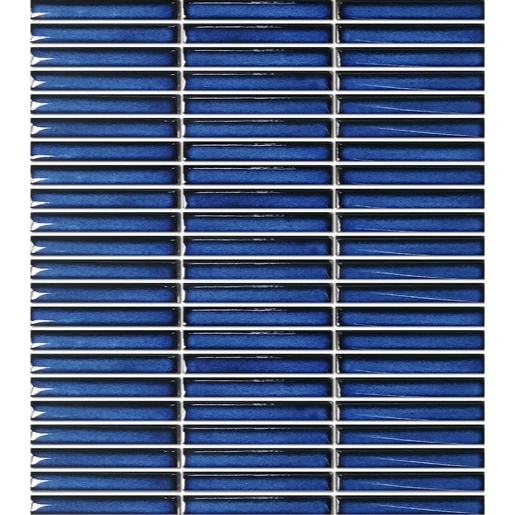Keramická mozaika Premium Mosaic Kit Kat deep blue 28x31 cm lesk MOSKK3DBL Premium Mosaic