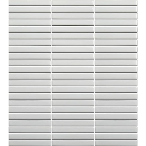 Keramická mozaika Premium Mosaic Kit Kat white 28x31 cm mat MOSKK3WHM Premium Mosaic