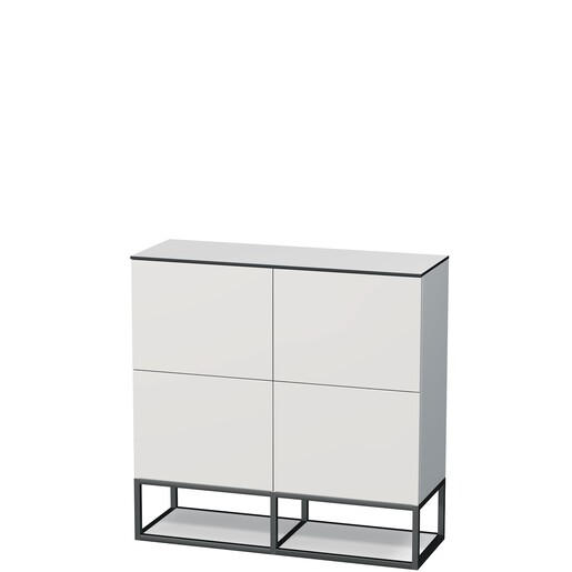 Koupelnová skříňka nízká Naturel Oxo 100x99x35 cm bílá mat OXO100994ZBM Naturel