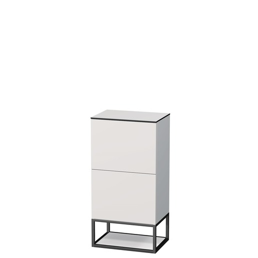 Koupelnová skříňka nízká Naturel Oxo 50x99x35 cm bílá mat OXO50992ZBM Naturel
