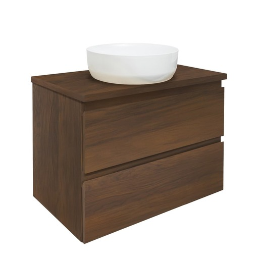 Koupelnová skříňka s krycí deskou SAT B-Way 59x50x45 cm ořech mat BWAY260NUTDESK SAT