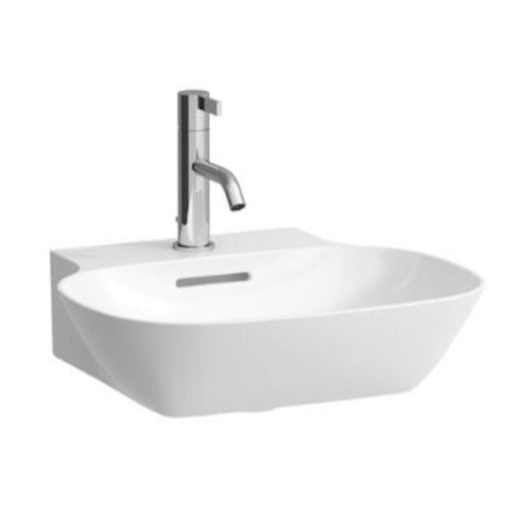 Laufen Ino umývátko 45x41 cm otvor pro baterii uprostřed H8163000001041 Laufen