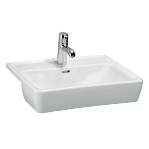 Laufen Laufen Pro umyvadlo 56x44 cm otvor pro baterii uprostřed h8129610001041 1296.1.000.104.1 Laufen