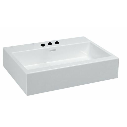 Laufen Living City nábytkové umyvadlo 60x46 cm tři otvory pro baterii h8174330001081 1743.3.000.108.1 Laufen