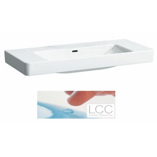Laufen Pro S umyvadlo 105x46 cm bez otvoru pro baterii h8169664001091 1696.6.400.109.1 Laufen