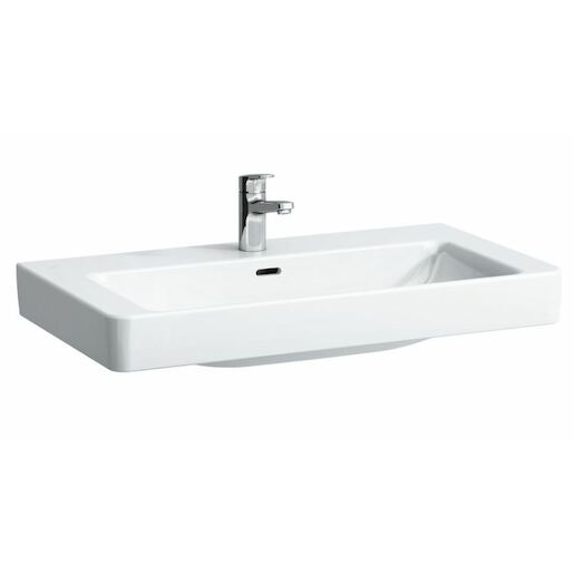 Laufen Pro S umyvadlo 85x46 cm otvor pro baterii uprostřed h8169650001041 1696.5.000.104.1 Laufen