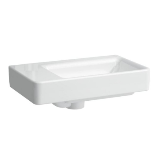 Laufen Pro S umývátko 48x28 cm odkládací plocha vlevo h8159550001091 1595.5.000.109.1 Laufen