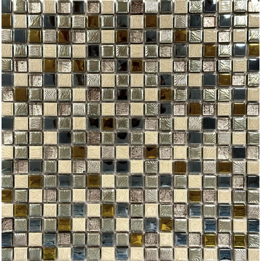 Mozaika Premium Mosaic mix barev 30x30 cm lesk MOSMSK13 Premium Mosaic