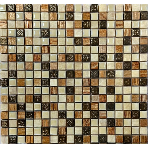 Mozaika Premium Mosaic mix barev 30x30 cm lesk MOSMSK19 Premium Mosaic