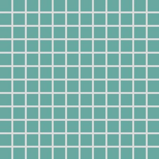 Mozaika Rako Color Two tyrkysová 30x30 cm mat GDM02467.1 Rako