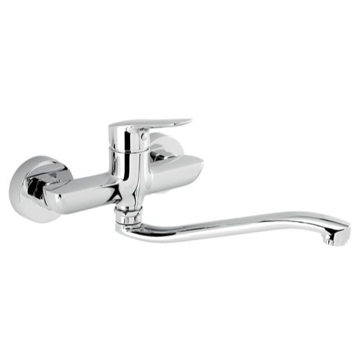 Novaservis Metalia 54 dřezová - umyvadlová baterie s otočným ramínkem 150 mm chrom 54070