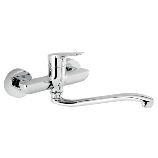 Novaservis Metalia 54 dřezová - umyvadlová baterie s otočným ramínkem 150 mm chrom 54070