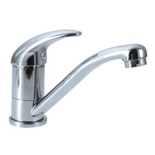 Novaservis Metalia 55 dřezová baterie s otočným ramínkem chrom 55096.0 Novaservis
