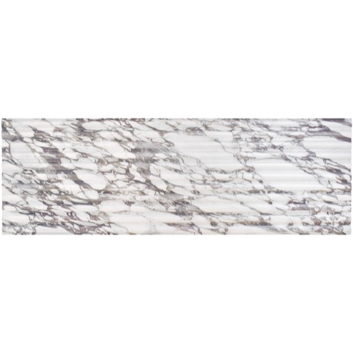 Obklad Realonda Fluted Calacatta violet 40x120 cm mat FLUTED412CV Realonda