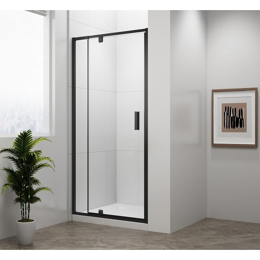 Polysan Easy Black sprchové dveře 88-102 cm EL1715B Polysan