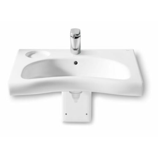 Roca Meridian bezbariérové umyvadlo 70x57 cm otvor pro baterii uprostřed a32724h000 7.3272.4.H00.0 Roca
