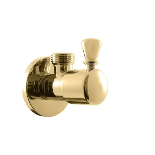 Rohový ventil RAV SLEZÁK 1/2"x3/8" zlatá lesklá RV0138Z RAV SLEZÁK