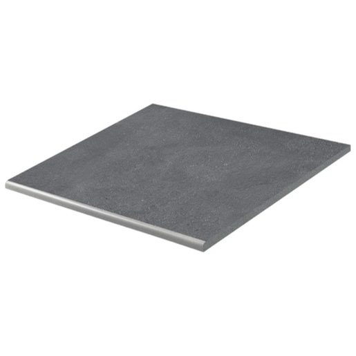 Schodovka Rako Betonico černá 60x60 cm mat DCH66792.1 Rako