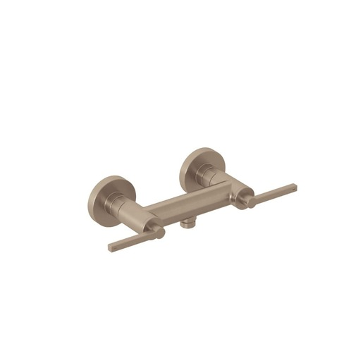 Sprchová baterie Kludi Nova Fonte bez sprchového setu 150 mm kartáčovaný bronz 20710N115 Kludi